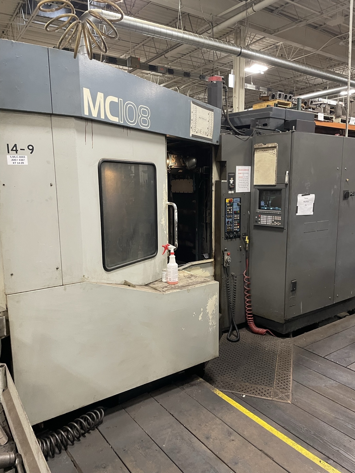 1996 LEBLOND MAKINO MC-108 MACHINING CENTERS, HORIZONTAL, CNC | Strand Industrial Machinery Co.