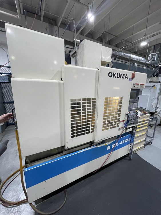 OKUMA MX-45VAE VERTICAL MACHINING CENTERS | Strand Industrial Machinery Co.